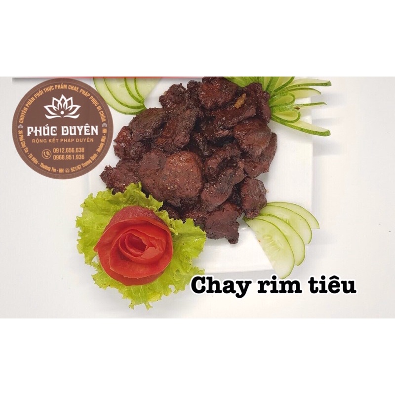 Thịt rim tiêu chay 200g (giao hàng ngay sau 1-2h)