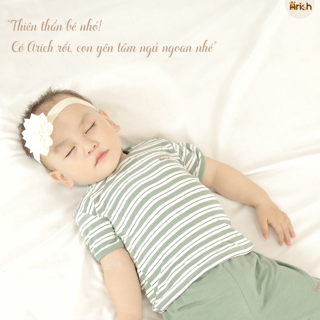 BỘ CỘC CÀI VAI VẢI SỢI TRE HỌA TIẾT CHO BÉ