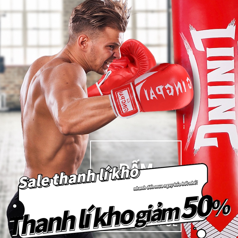 Găng tay tập đấm bốc boxing Chất Lượng Cao  Chất Lượng  Cặp găng Người lớn10oz /tay đấm 6oz bốc luyện tập môn boxing dàn