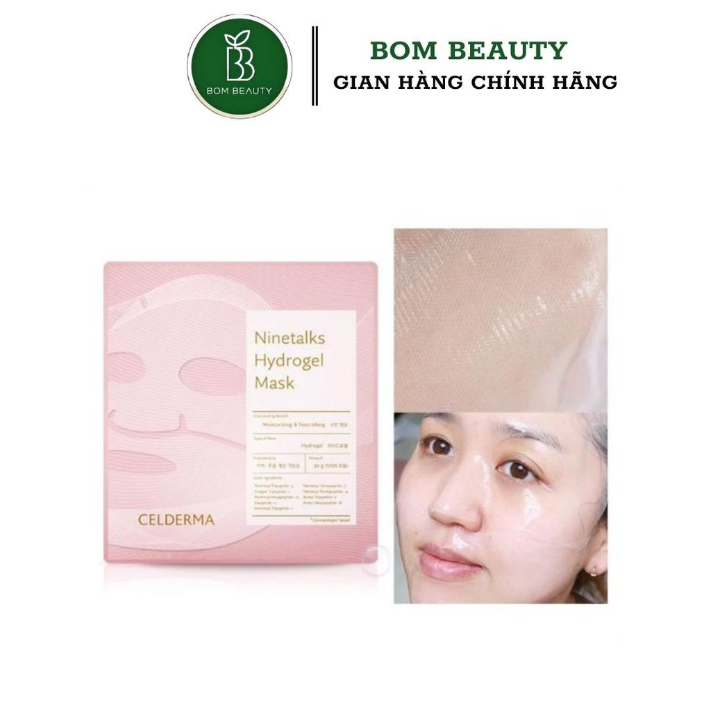 Mặt Nạ Thạch Sinh Học Celderma Ninetalks Hydrogel Mask
