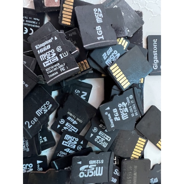 Thẻ nhớ cũ 1G 2G 4G 8G giá rẻ sập sàn