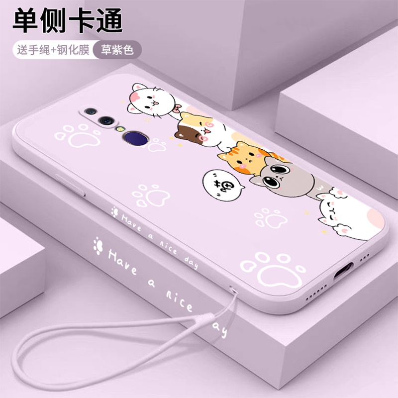 Ốp Điện Thoại TPU Silicon Hình Mèo Dễ Thương Cho Oppo A7 A5S Oppo A12 Oppo A9 2020 Oppo A5 2020 Oppo A72 5G Oppo A73 5G