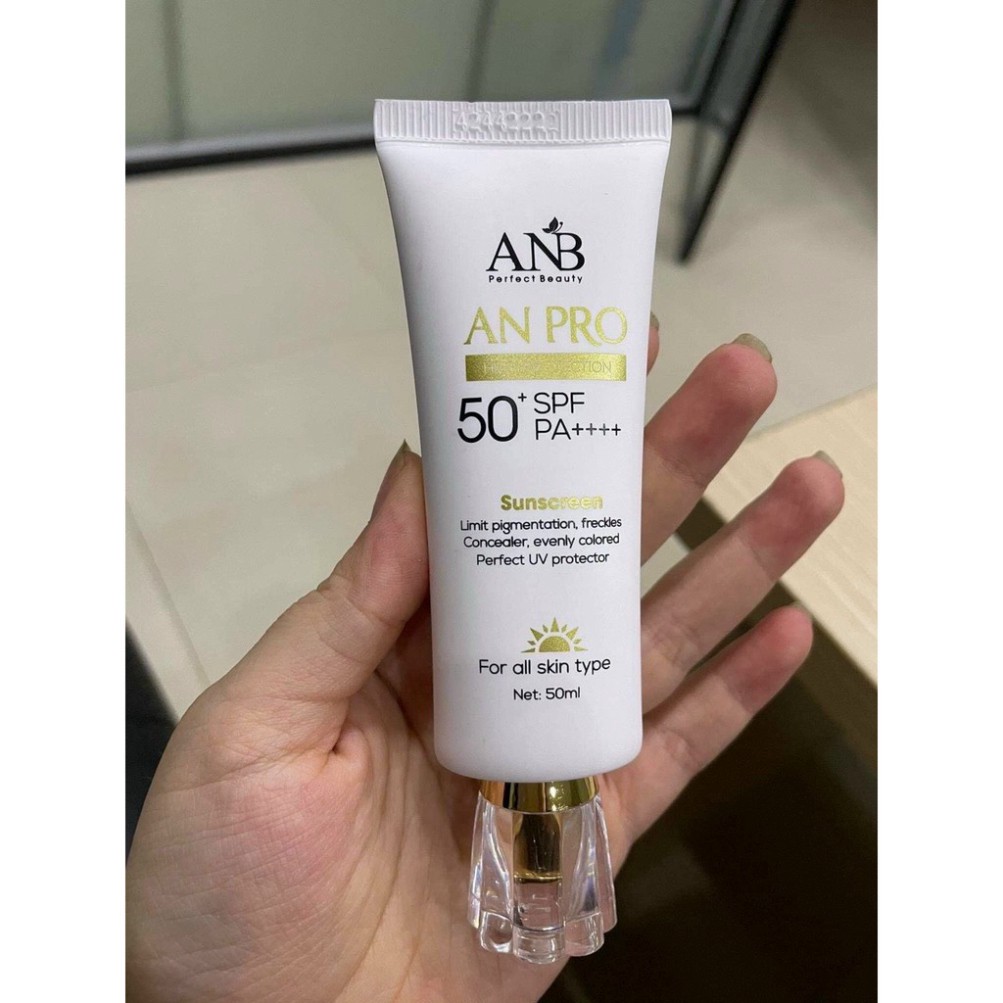 [HÀNG CHÍNH HÃNG]Kem Chống Nắng An Pro Tâm An - Chống tia UV SPF50+ PA++++ 50ml An Toàn Tuyệt Đối Cho Da | BigBuy360 - bigbuy360.vn
