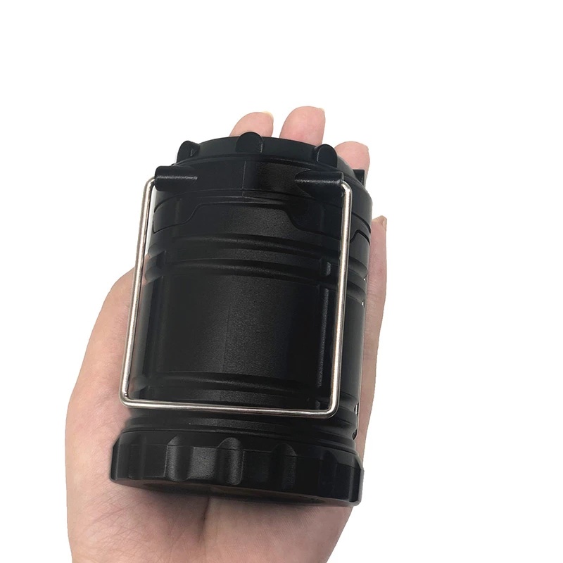 Đèn LED cắm trại 2Gói Portable Treo Collapsible Mini Đèn lồng Đèn pin LED siêu sáng Đèn LED cầm tay