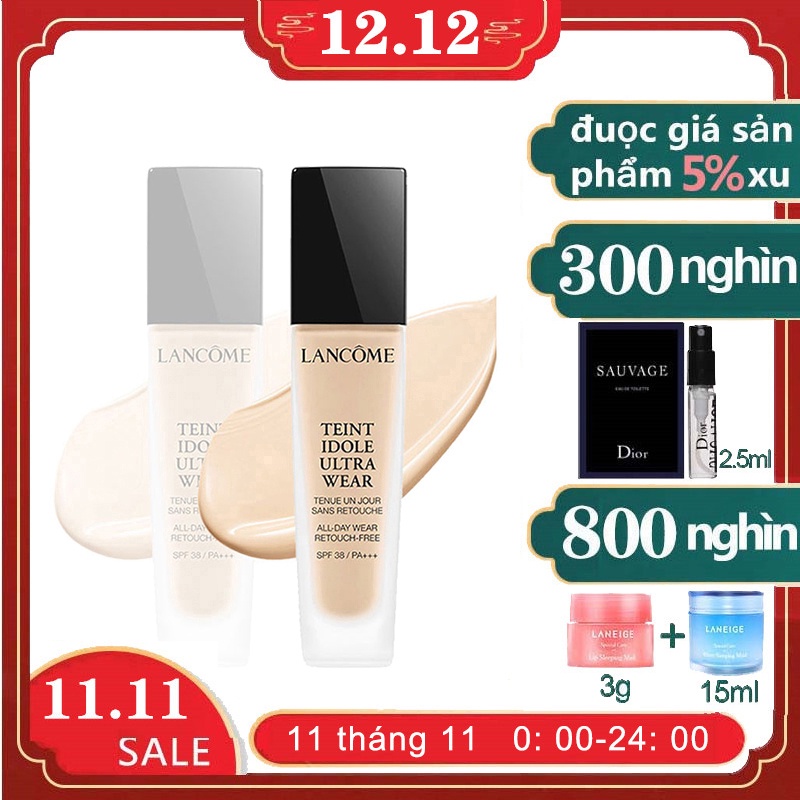 [30ml] Kem nền Lancome Teint Idole Ultra Wear Foundation 30ml SPF38 PA++