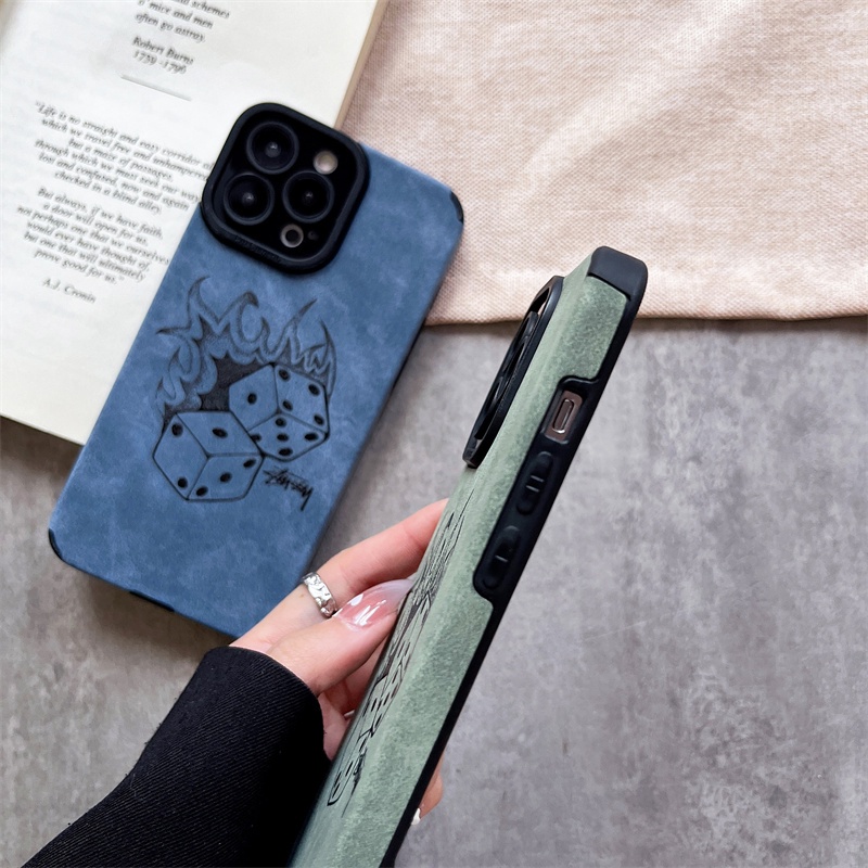Ốp Điện Thoại Da Mềm Chống Sốc Thời Trang Cho iphone 11 pro max 14 12 13 pro max X / Xs max XR 78 plus se2020