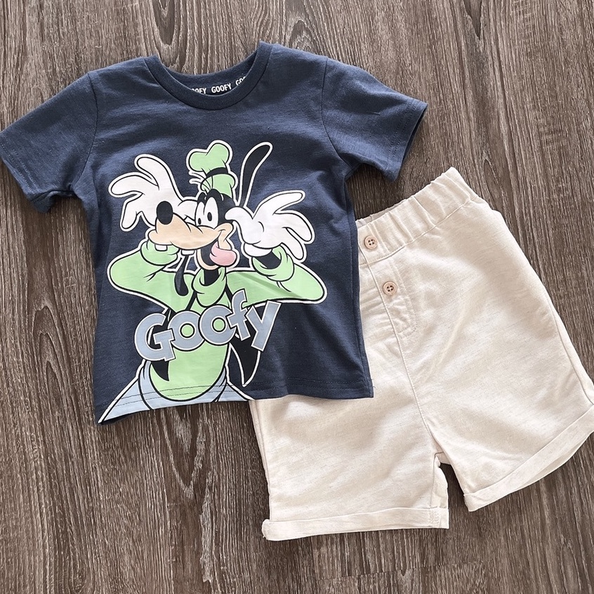 BỘ THUN BÉ TRAI, GÁI DISNEY PRIMAKR CỰC XINH -MÃ BBG06
