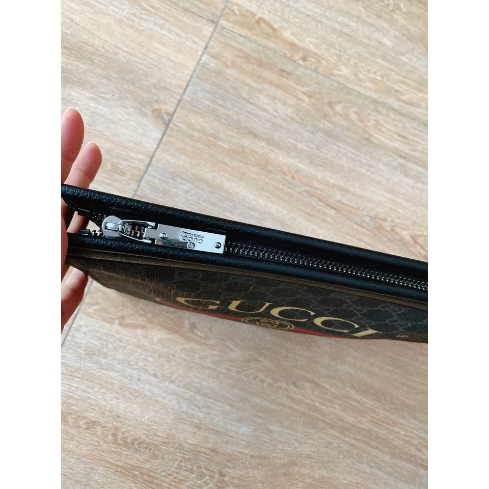 Cluth Cầm Tay Chữ G Full Box Đế Rộng Rosabeli