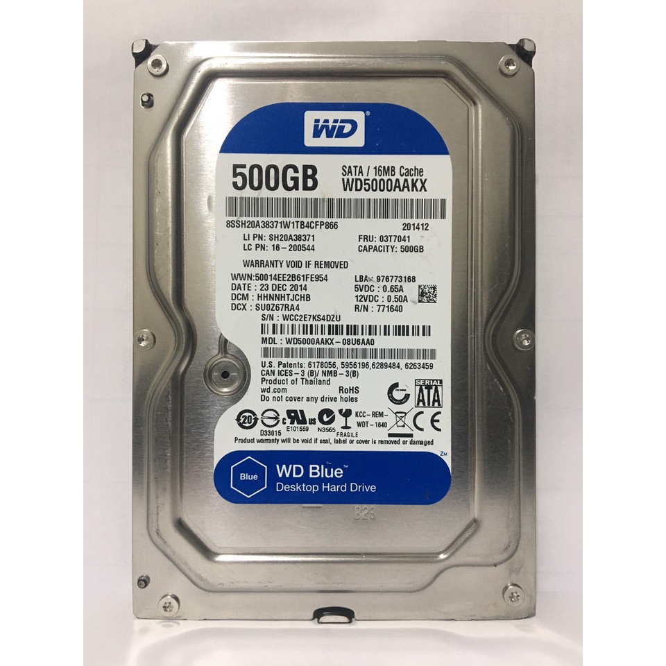 Ổ cứng máy bàn 1000G, 500G, 320G, 250G, 160G Seagate, Western, Toshiba, Hitachi, Samsung...
