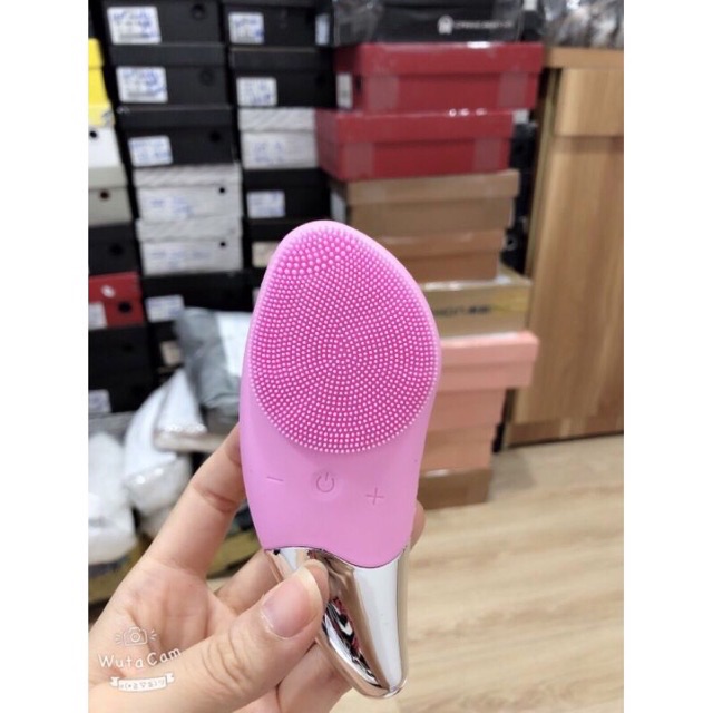 MÁY RỬA MẶT MASSAGE 3IN1 #SONIC FACIAL BRUSH CAO CẤP