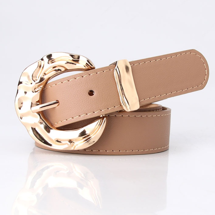 Thắt Lưng Nữ Bản To Thời Trang Âu Mỹ Cá Tính TL021 ShopMaySG Dây Nịt Nữ Da PU Khóa Kim Loại Bền Chắc For Jeans, Quần Âu