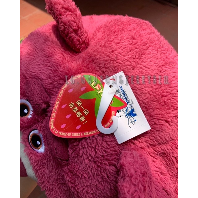 Mũ  gấu bông Lotso chính hãng pic Store Shanghai Disney Resort
