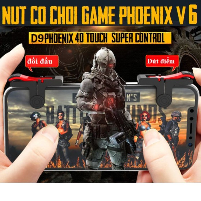 Nút Cơ Pubg V6 Siêu Phẩm D9 Phoenix: Thần Ưng Tái SINH 🕹️🕹️Chơi Game Pubg, Knives Out, Free Fire