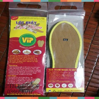 2 đôi lót giày quế thơm