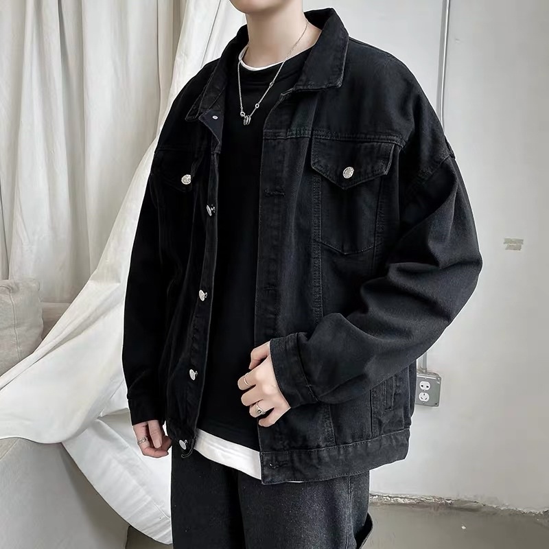 ÁO KHOÁC JEANS TRƠN 3 MÀU UNISEX