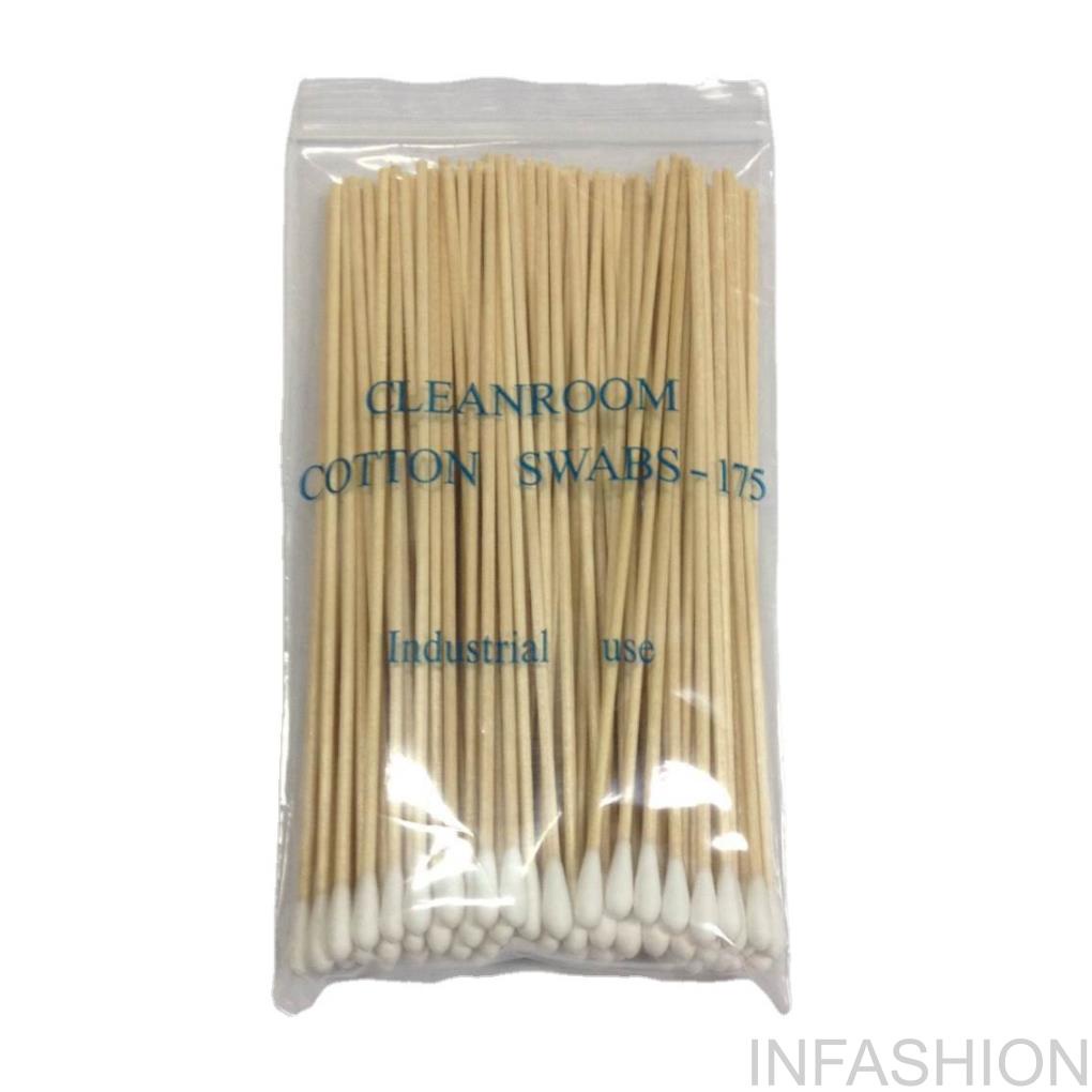 [Hàng mới về] 100 Tăm bông 1 đầu sáng tạo dùng làm phụ kiện tẩy trang/ trang điểm/ làm đẹp chuyên dụng