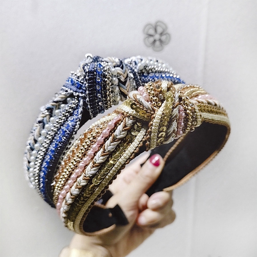 Băng Đô Kim Sa Phong Cách Boho