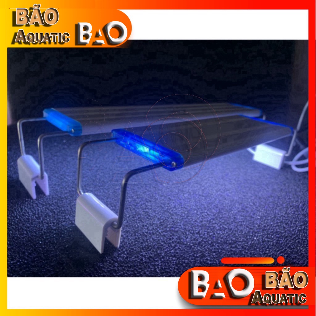 [Mã PET50 giảm 10% - tối đa 50K đơn 250K] Đèn Led Bể Cá Cảnh Ánh Sáng Trắng 30cm, 40cm, 50cm, 60cm Đèn bể cá giá rẻ