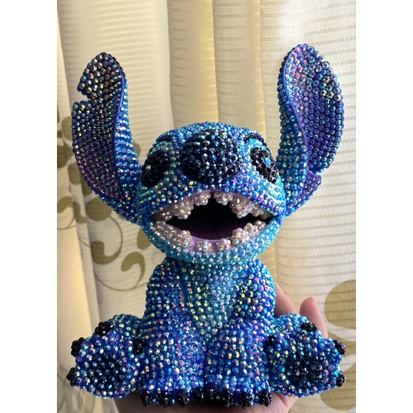 Stitch đính đá thủ công blink blink siêu xinh