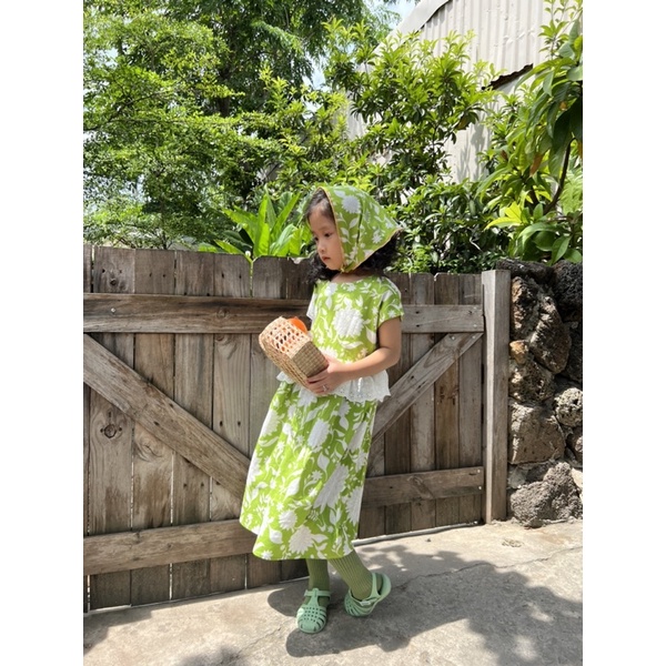 Đầm mùa Hè phong cách Hàn Quốc cho bé gái