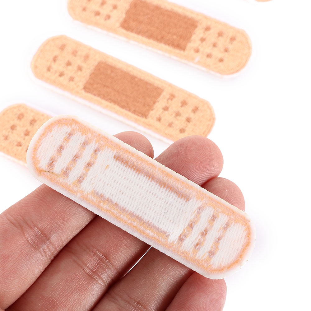 Sticker Ủi Thêu Hình Băng Cá Nhân Dễ Thương