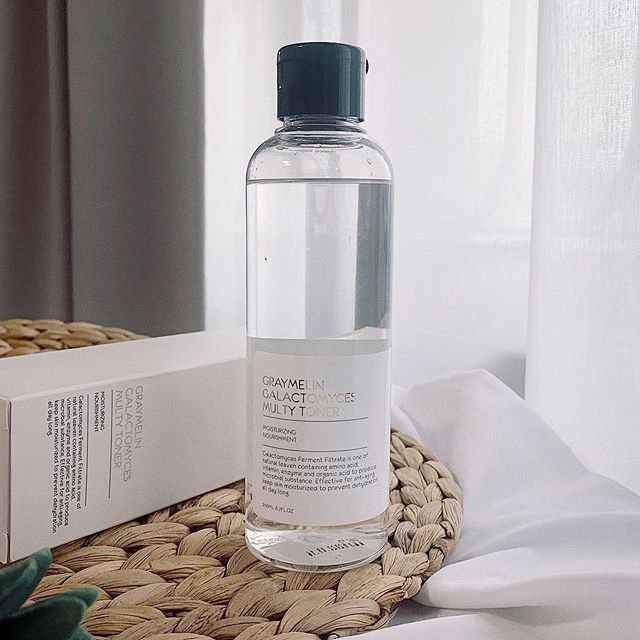 Toner Dưỡng Ẩm Và Làm Trắng Graymelin Galactomyces Multi Toner 200ml