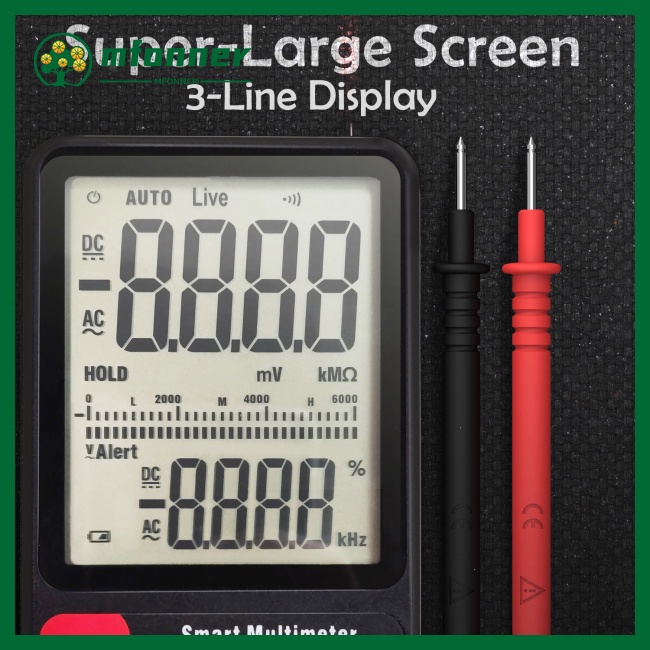 Vạn Năng Kế BSIDE ADMS7 Màn Hình LCD 3-Line 3.5&quot; Chất Lượng Cao