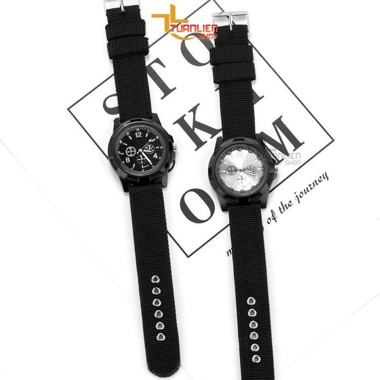 ĐỒNG HỒ NAM NỮ GEMIUS ARMY DÂY VẢI QUÂN ĐỘI CỰC ĐẸP TL896