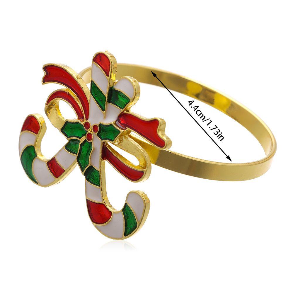 ESPO Vòng Giữ Khăn Ăn Trang Trí Bàn Tiệc Giáng Sinh