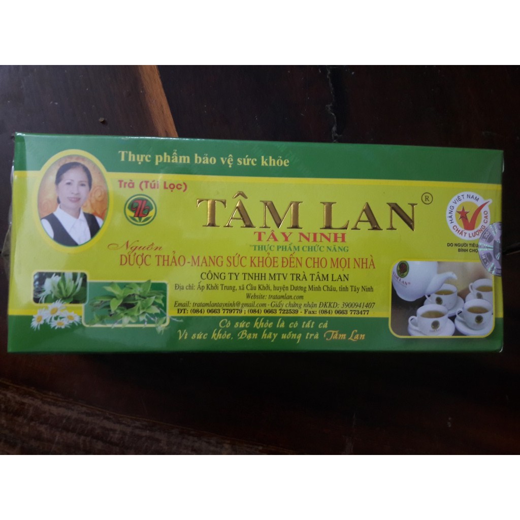 CHÍNH HÃNG Trà Túi Lọc Tâm Lan