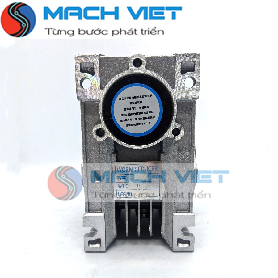 Hộp giảm tốc trục vít bánh vít NMRV 40 cho động cơ bước servo size 86