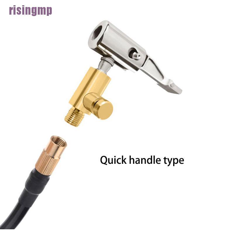 Kẹp Bơm Hơi Lốp Xe Bằng Thép Không Gỉ Tiện Dụng