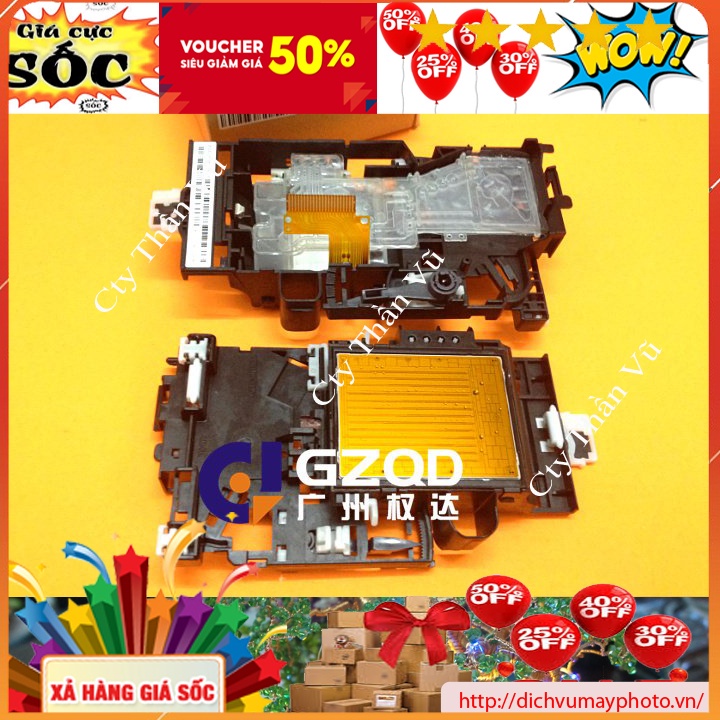 Đầu in đầu kim phun máy in màu Brother MFC J4510DW J3520 J3250 J470DW J3720 J2320 hàng chất lượng bảo hành INECO