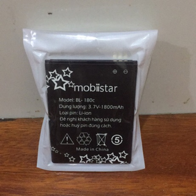 pin mobistar BL-180c xin dùng cho mobistar kool lite