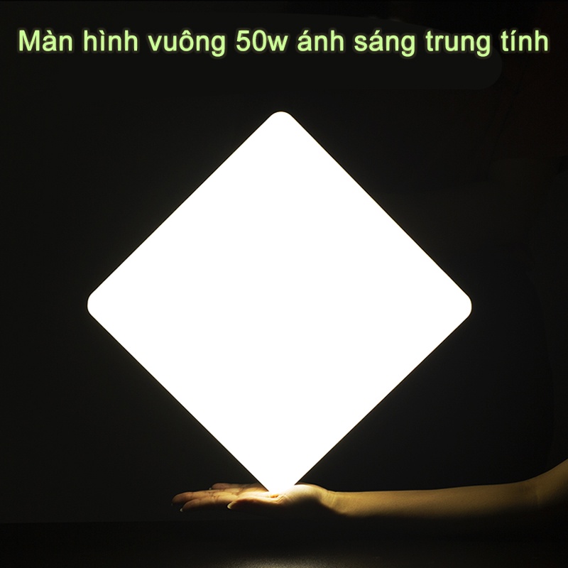 Đèn trần CHUANGYANG hình vuông / tròn cho phòng ngủ / phòng khách siêu sáng 15w 20w 30w 50w