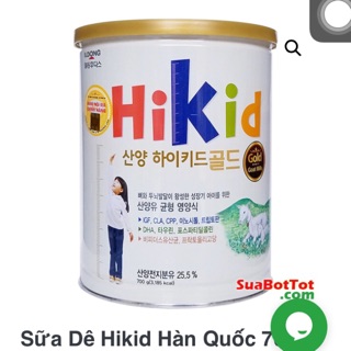 Sữa dê Hikid