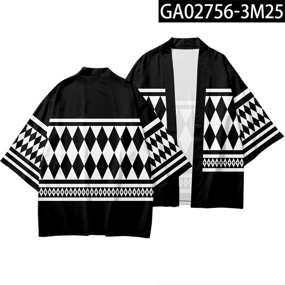 Áo Khoác Kimono Hóa Trang Nhân Vật Drake Mikey Anime Tokyo Ghoul Cho Nam Nữ