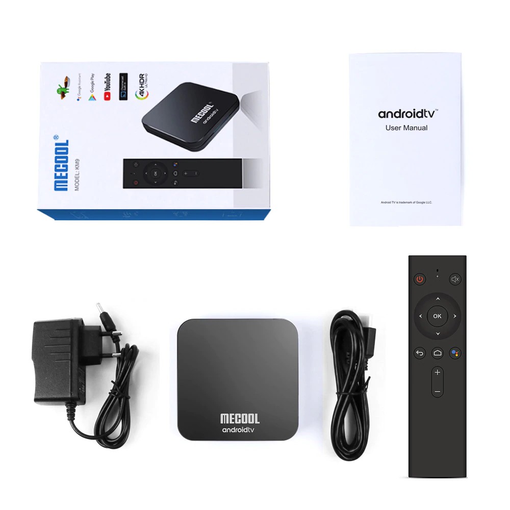 Android Tivibox Mecool KM9 Pro – Android Box Ram 4GB – Rom 32GB Rom ATV