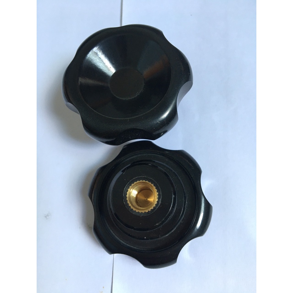 Núm vặn 6 cánh M12/M16 vòng ngoài 100mm