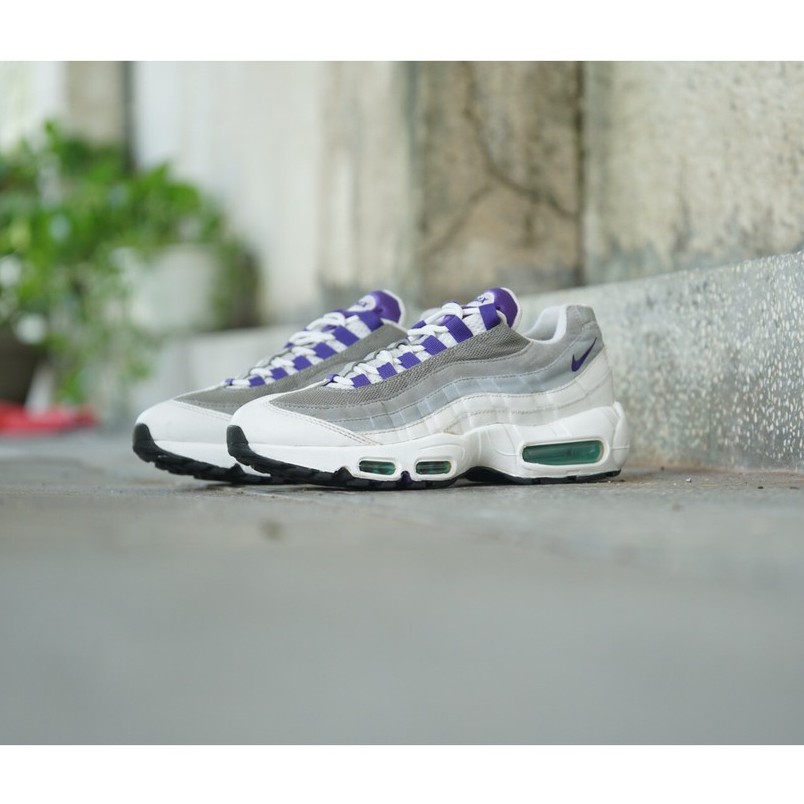 [2hand] NIKE AIRMAX 95 ' GRAPE ' 307960-109 GIÀY CŨ CHÍNH HÃNG