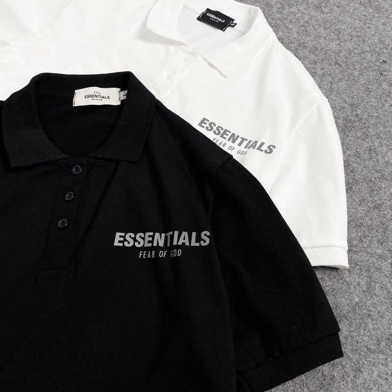 Áo Polo Essentials Tabi unisex - áo thun có cổ tay lỡ nam nữ chuẩn form | BigBuy360 - bigbuy360.vn