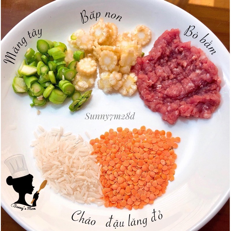 Đậu Lăng Đỏ Cam San Hô Hữu Cơ Markal 100g - 500g