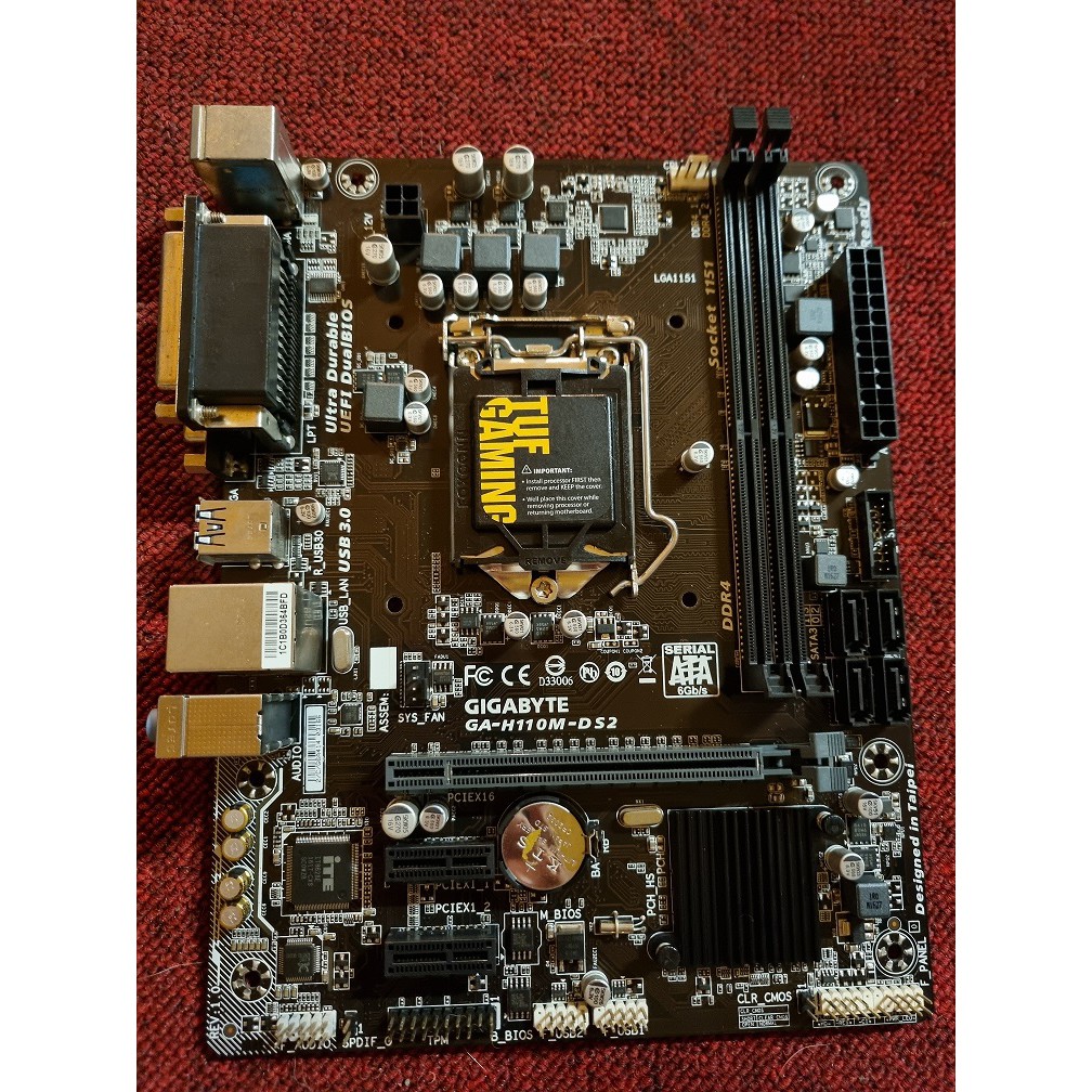 Main Gigabyte GA-H110M-DS2 Đã sử dụng (ảnh thật)