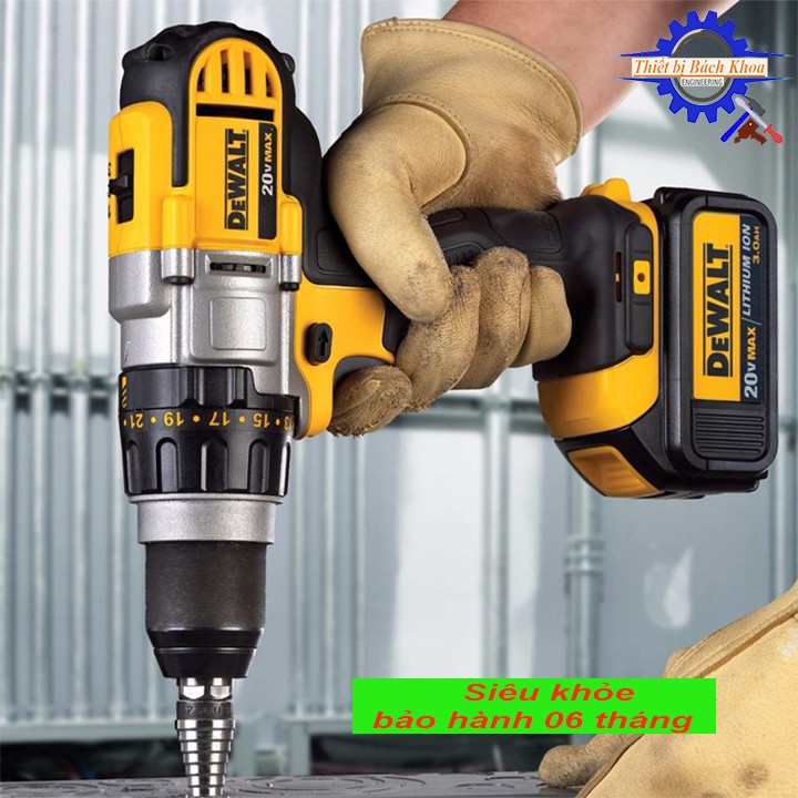 [ GIÁ GỐC] [ TẶNG BỘ PHỤ KIỆN ] Máy Khoan Pin Dewalt 24V - 3 CHỨC NĂNG - Khoan Gỗ, Khoan Sắt, Khoan Bê Tông, có búa