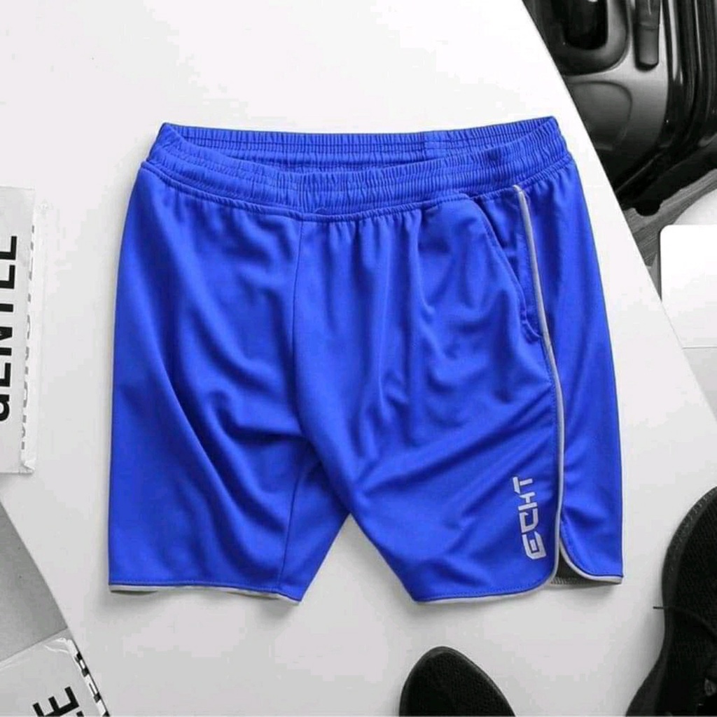 Quần đùi nam RUNNING thun lỗ thoáng khí - quần short thể thao giá sỉ