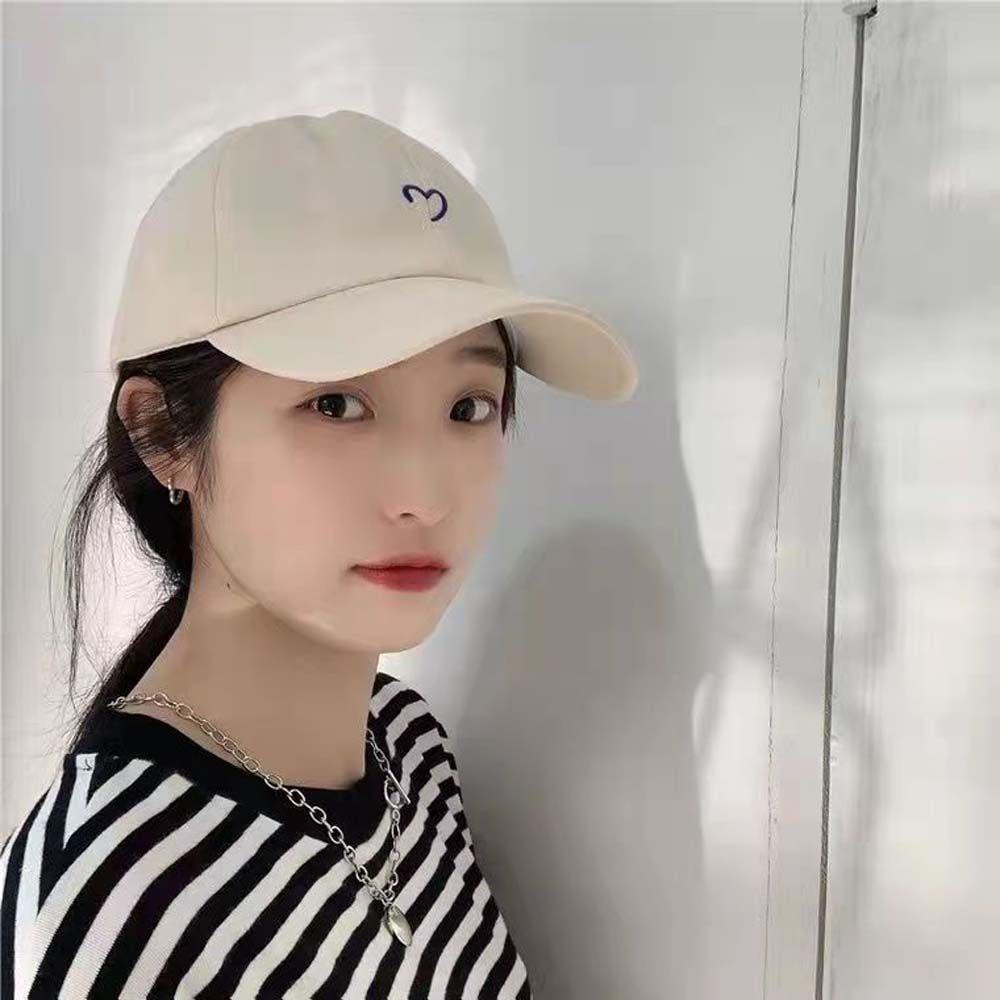 Mũ Lưỡi Trai Chất Liệu Cotton Phong Cách Hàn Quốc Cho Nam Nữ