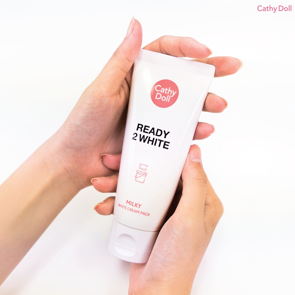 Mặt Nạ Dưỡng Trắng Da Tức Thì Cathy Doll Ready 2 White Milky White Cream Pack 100ml