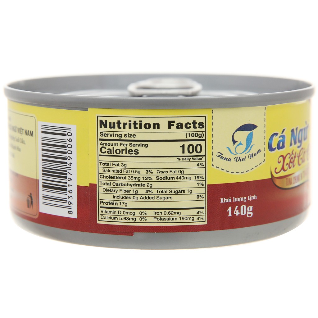 Cá ngừ xốt cà chua Tuna Việt Nam lon 140g