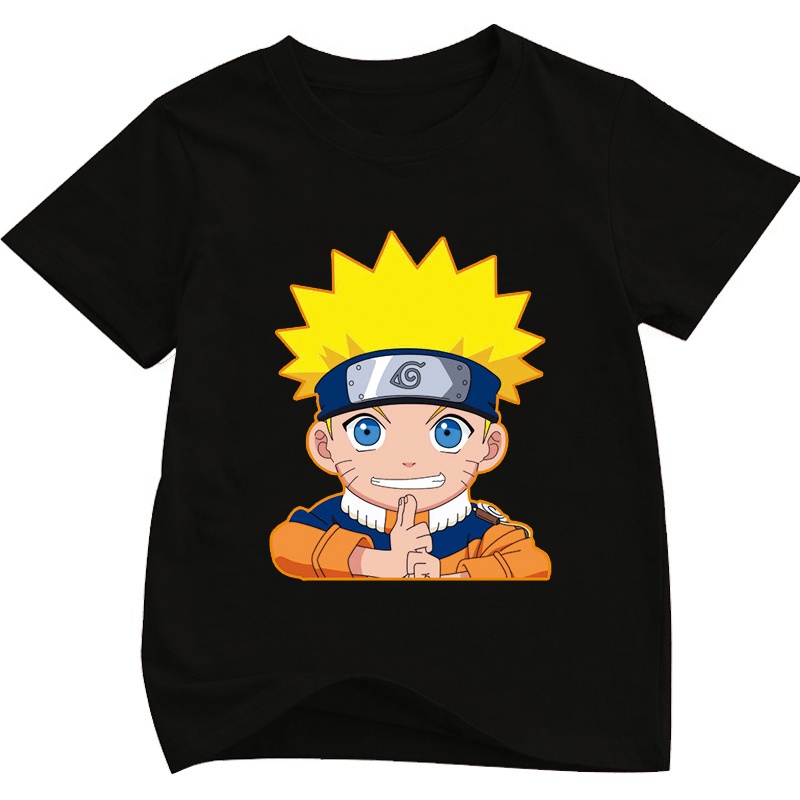 Áo Thun Tay Ngắn In Hình Naruto 2021 Thời Trang Mùa Hè Cho Bé gia rẻ