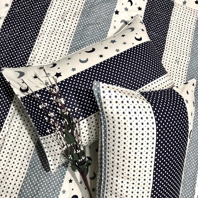bộ drap cotton 100% Thắng lợi, ga giường mẫu sao trăng